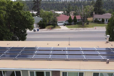 Cottonwood solar panels